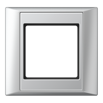 AP581AL Рамка A Plus Алюминий 1-постовая Jung фото