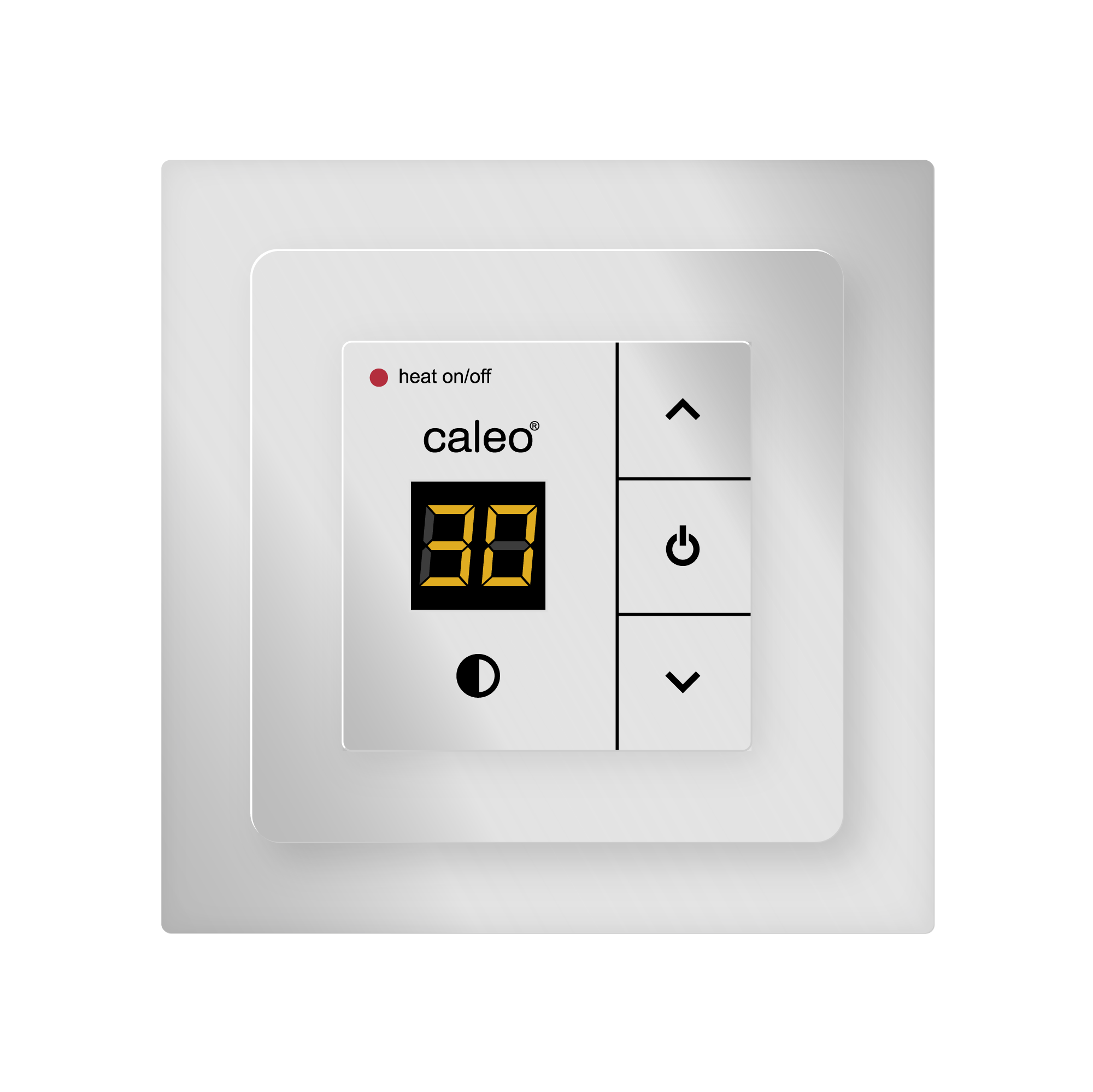 

Терморегулятор CALEO 720 Silver с адаптерами, встраиваемый цифровой, 2 кВт КА000001598, КА000001598