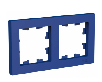 Рамка Аквамарин 2-постовая Systeme Electric (Schneider Electric) AtlasDesign ATN001102 фото