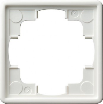 021140 Рамка S-color Белый 1-постовая Gira фото