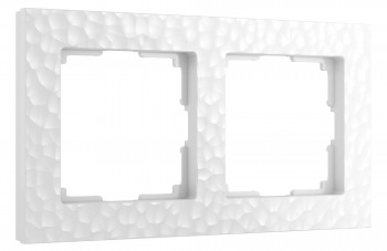 W0022401 Рамка на 2 поста (белый)  Hammer Werkel a052515 фото