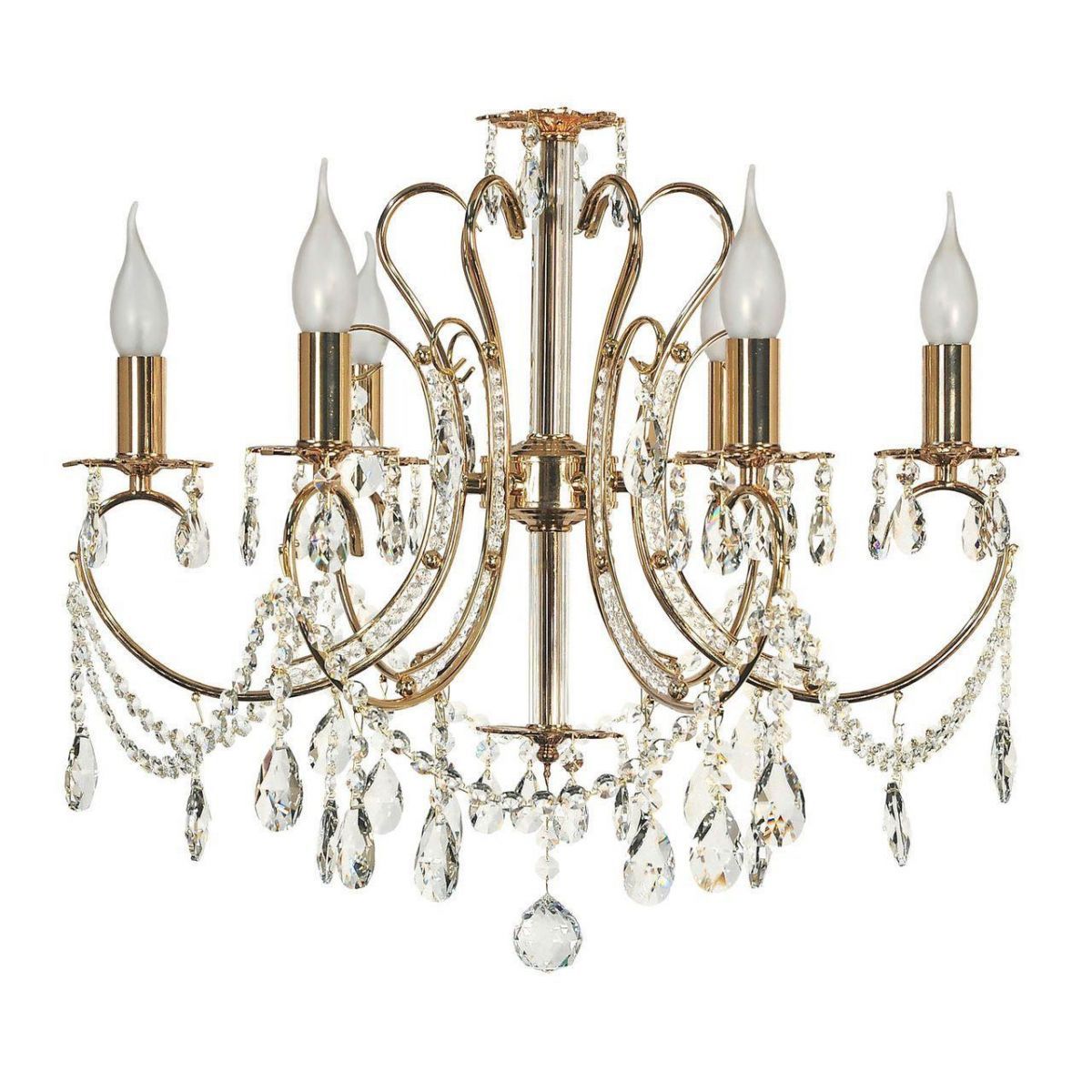 

Подвесная люстра Arti Lampadari Romano E 1.1.6.601 G, Золотой, Romano Gold Romano E 1.1.6.601 G