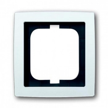 1754-0-4536 Рамка Solo Альпийский белый 1-постовая ABB фото