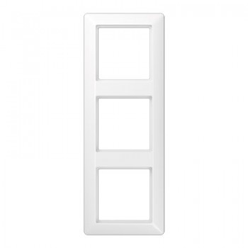 AS583BFWW Рамка ударопрочная AS 500 Белый 3-постовая Jung фото