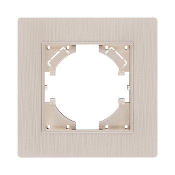 Рамка 1-кратная золотой Kollinger Eleganz Plex EP1GD фото