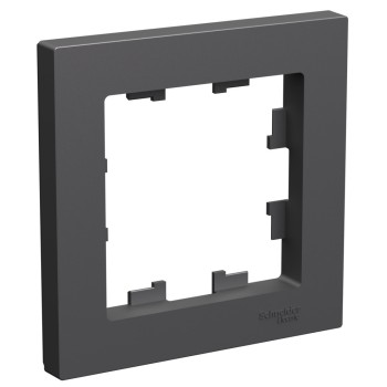 1-постовая рамка, базальт Systeme Electric (Schneider Electric) AtlasDesign ATN001401 фото