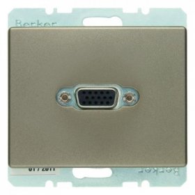 

3315409011 BMO VGA AS цвет: светлая бронза Berker, Arsys 3315409011
