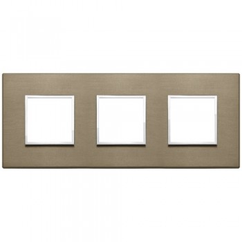21644.05 Рамка Eikon Evo Темная бронза 6 модулей Vimar фото