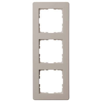 Рамка 3-постовая,  Тауп Jasmart G-Flex G1103T фото