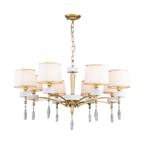 

Подвесная люстра Mirra 2706-8P Favourite, Белый, Mirra 2706-8P