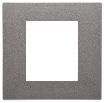 30642.22  Рамка Linea, 2 модуля, металл, пластмасса Vimar фото