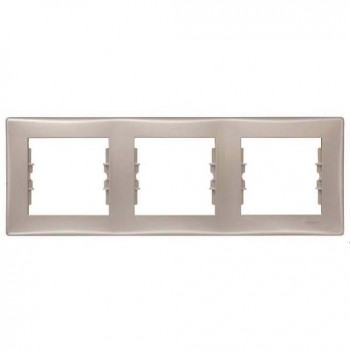 SDN5800568 Рамка Sedna Титан 3-постовая Schneider Electric фото