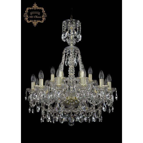 

Подвесная люстра ноя.25 11.25.12+6.220.XL-80.Gd.Sp Art Classic, Прозрачный, ноя.25 11.25.12+6.220.XL-80.Gd.Sp