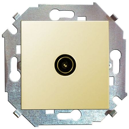 

1591475-031 Розетка TV одиночная, винтовой зажим, слоновая кость Simon 15, 1591475-031