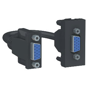 

NU343254 Розетка HD15 female (VGA), 1 Модуль, Антрацит Schneider Electric, Unica Modular NU343254