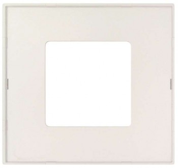 2700617-108 Накладка декоративная на рамку базовую, 1 пост, Simon 27 Play, прозрачный фото