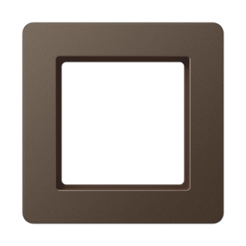 AF581BFMO Рамка A flow мокко 1-постовая Jung фото