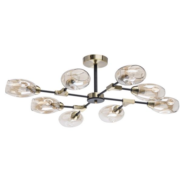 

Потолочная люстра Гамбург 605012208 DeMarkt, Чёрный, Гамбург 605012208