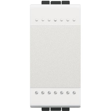 

N4001A LivingLight Выключатель с автоматическими клеммами, размер 1 модуль Bticino, LivingLight Air N4001A