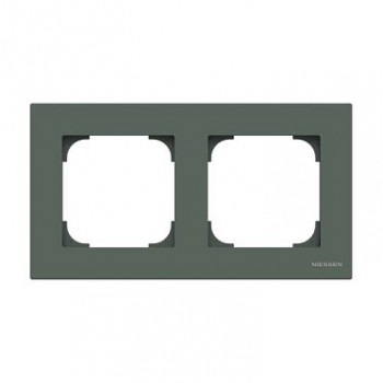 2CLA857200A1901 Рамка Sky Комодоро 2-постовая ABB 8572 CM фото