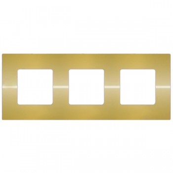 FD04403OB Декоративная вставка Belle Epoque Metal bright gold 3-постовая Fede фото