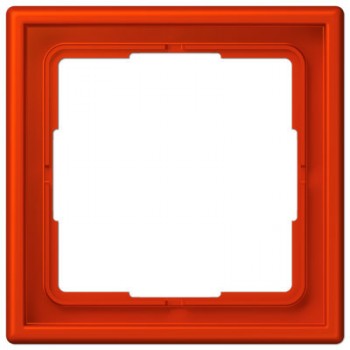 LC981SEV4320A Рамка Les Couleurs Le Corbusier Rouge vermillon 1-постовая Jung фото