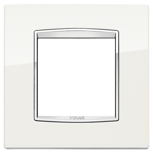 

20642.C01 Рамка Eikon Chrome Classica Арктический белый 2 модуля Vimar, Eikon Chrome 20642.C01