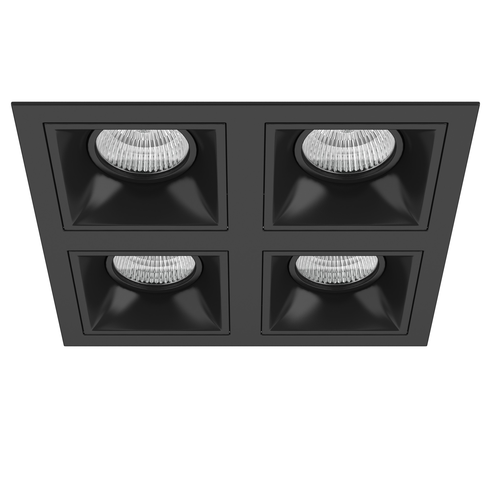 

Встраиваемый светильник Lightstar Domino D54707070707, Чёрный, DOMINO D54707070707
