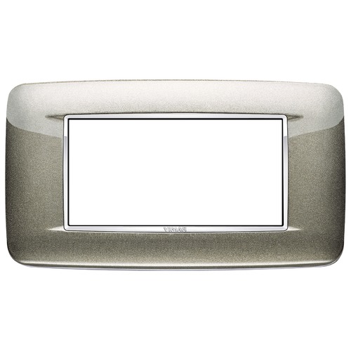 

20684.C08 Рамка Eikon Chrome Round Титан металлик 4 модуля Vimar, Eikon Chrome 20684.C08