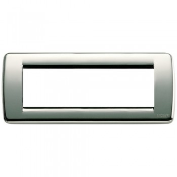 16756.36 Рамка Idea Rondo Хром 6 модулей Vimar фото