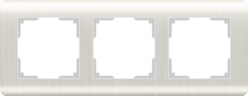 W0032113 Рамка на 3 поста  (перламутровый) Stream Werkel a051265 фото