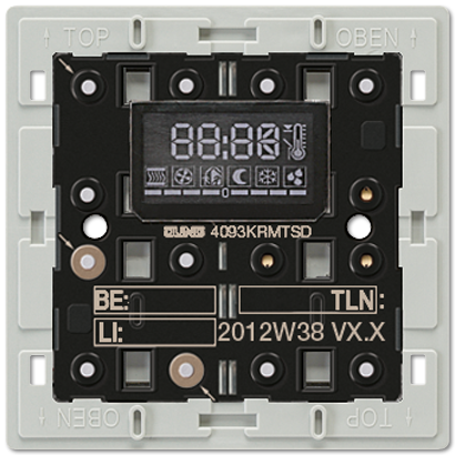 

4093KRMTSD KNX комнатный контроллер-дисплей, компактный, FD Design 4093KRMTSD