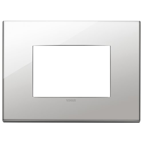 

22653.81 Рамка Eikon EXE Никель 3-модульная Vimar, Eikon EXE 22653.81