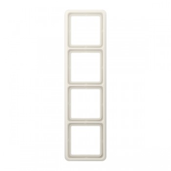 CD584WUW Рамка CD Ударопрочная Бежевый 4-постовая Jung фото