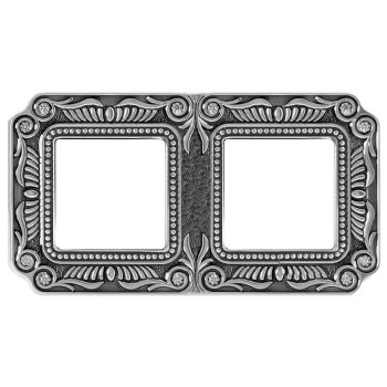 FD01362CB Рамка Firenze Bright chrome 2-постовая Fede фото