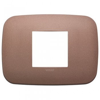 19682.24 Рамка Arke Round Бронза матовая 2 модуля Vimar фото