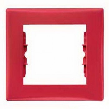 SDN5800141 Рамка Sedna Красный 1-постовая Schneider Electric фото