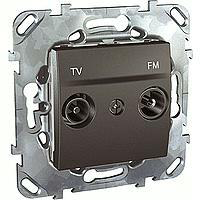 

MGU5.451.12ZD TV\FM розетка одиночная, графит Schneider Electric, Unica Class MGU5.451.12ZD