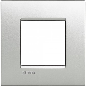 LNC4802TE Рамка LivingLight Air Алюминий 1 модуль Bticino фото