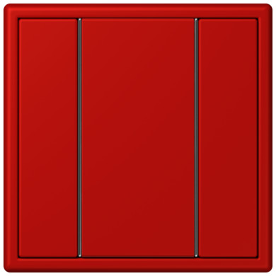

LC501TSA32090 Les Couleurs® Le Corbusier KNX кнопочный модуль F 50 с одной парой кнопок rouge vermillon 31 Jung, Les Couleurs Le Corbusier LC501TSA32090
