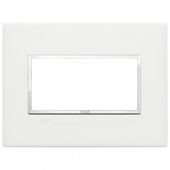 21654.41 Рамка Eikon Evo Горный лед 4 модуля Vimar фото