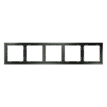 Рамка на 5 постов, титан Voltum S70 VLS100506 фото