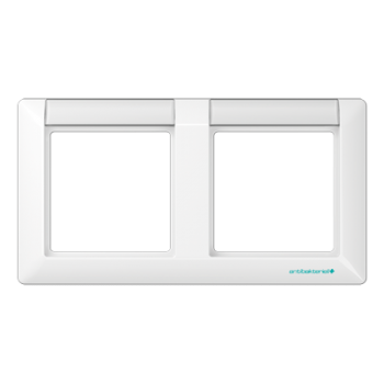 ABAS5820NAWW Рамка AS 500 Белый 2-постовая Jung фото