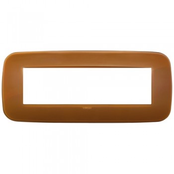 19687.62 Рамка Arke Round карамель 7 модулей Vimar фото