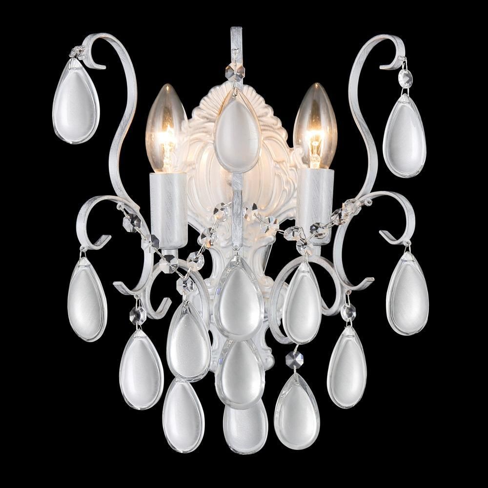 

Бра Crystal Lux Sevilia AP2 Silver, Белый, Sevilia Sevilia AP2 Silver