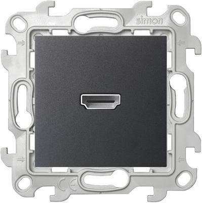 

2411094-038 Коннектор HDMI 1.4, графит Simon 24, 2411094-038