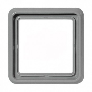 CD581GR Рамка CD 500 Серый 1-постовая Jung фото