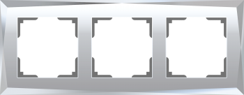 W0031220 Рамка на 3 поста (зеркальный) Diamant Werkel a051019 a051019 фото