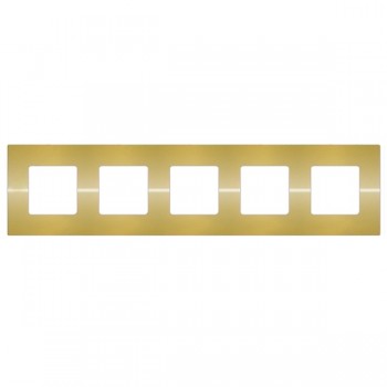 FD04405OB Декоративная вставка Belle Epoque Metal bright gold 5-постовая Fede фото