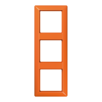 AS583BFO Рамка ударопрочная AS 500 Оранжевый 3-постовая Jung фото